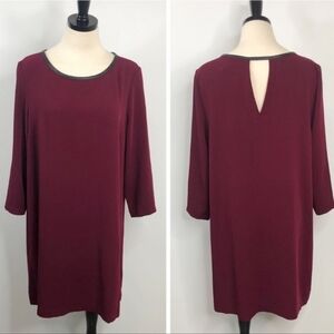 Eci New York hi quality Burgundy dress Size XL